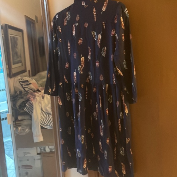 COPY - Joules Karis navy feathers dress. New with tags size 6 - Picture 4 of 4